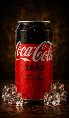 Coca Zero - plat du restaurant italien LE 55 à Suresnes