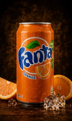 Fanta Orange - plat du restaurant italien LE 55 à Suresnes