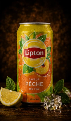Ice Tea - plat du restaurant italien LE 55 à Suresnes