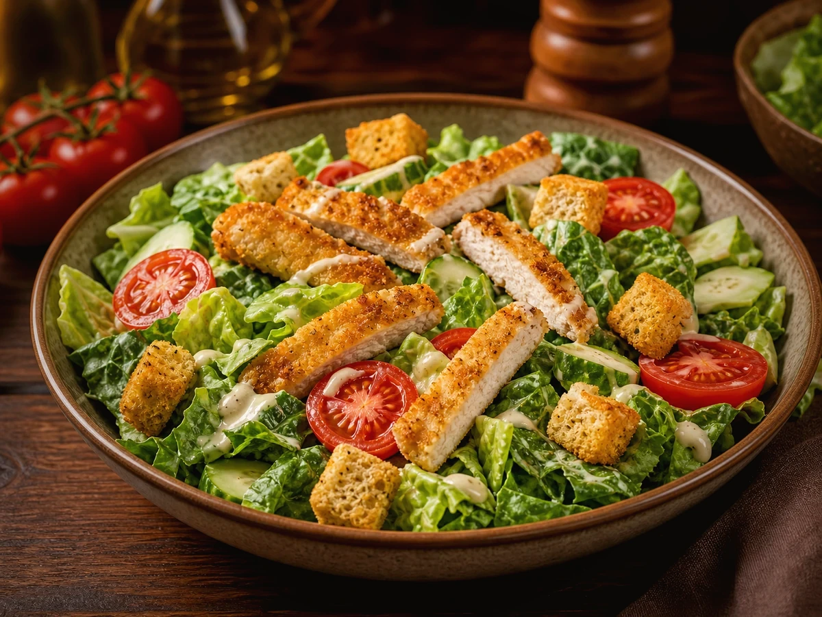 Cesar - plat du restaurant italien LE 55 à Suresnes