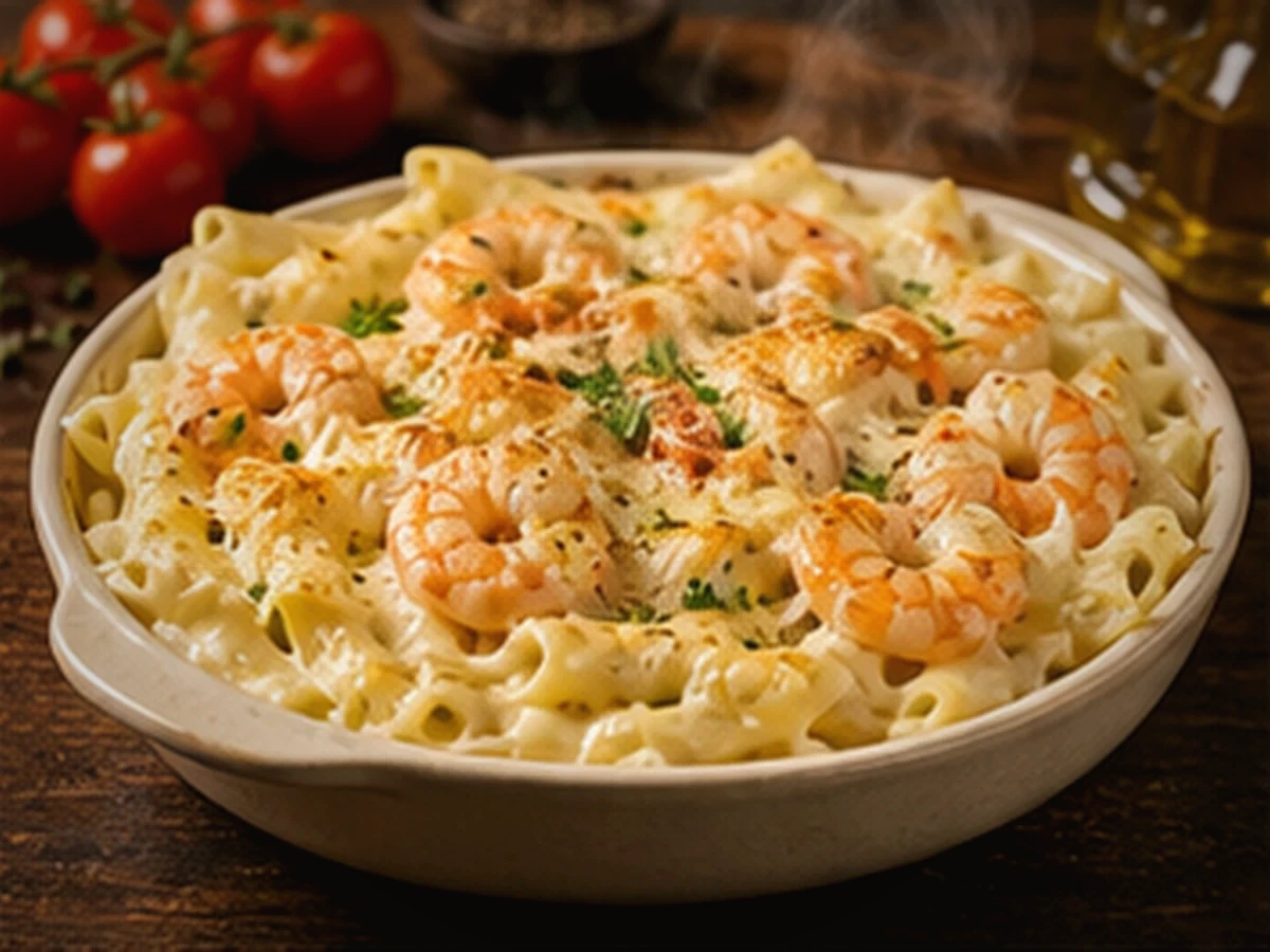 Crevette - plat du restaurant italien LE 55 à Suresnes