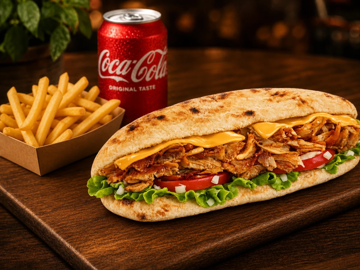 Le Kebab - plat du restaurant italien LE 55 à Suresnes
