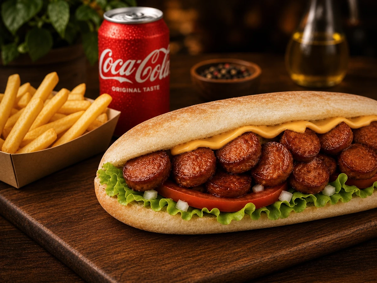 Le Merguez - plat du restaurant italien LE 55 à Suresnes