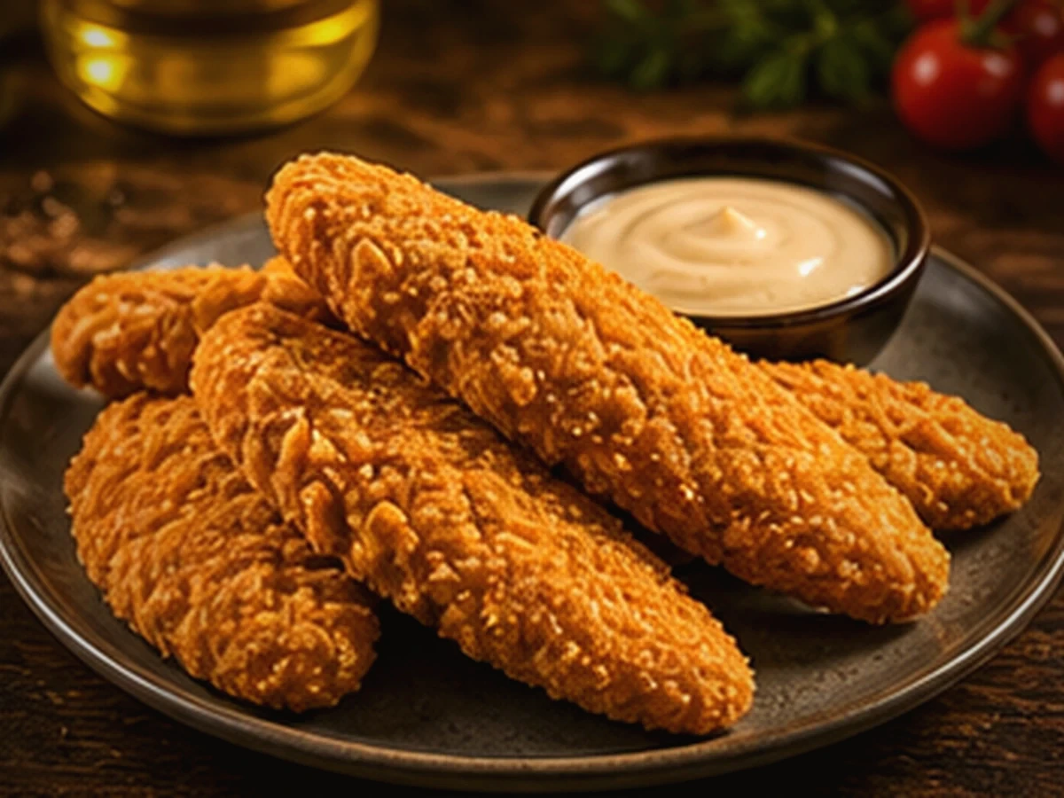Tenders x4 - plat du restaurant italien LE 55 à Suresnes