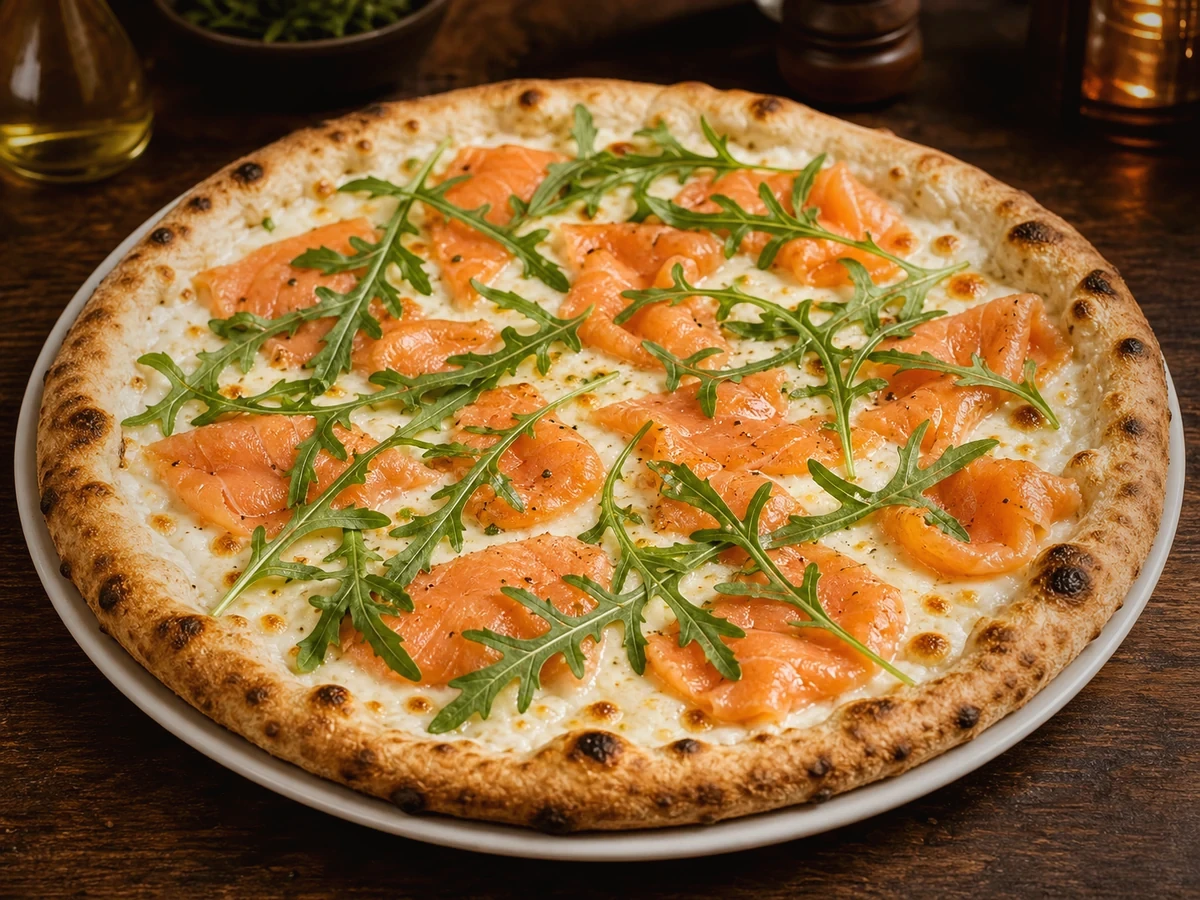 Norvégienne - plat du restaurant italien LE 55 à Suresnes